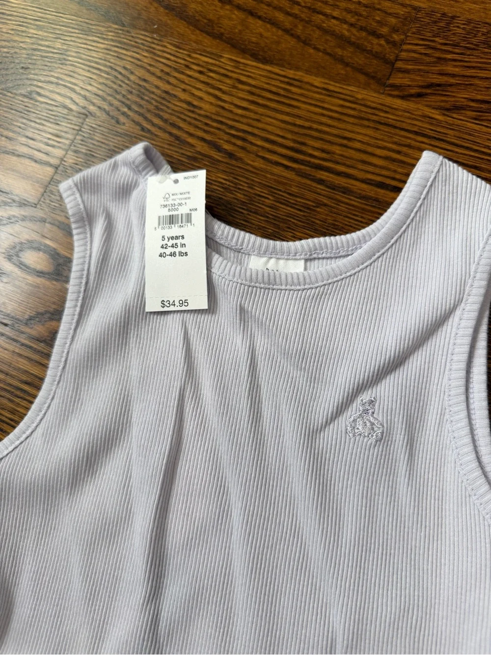 NWT Gap  Pink & Light Lavender Tiered Cotton Sundress, size 5